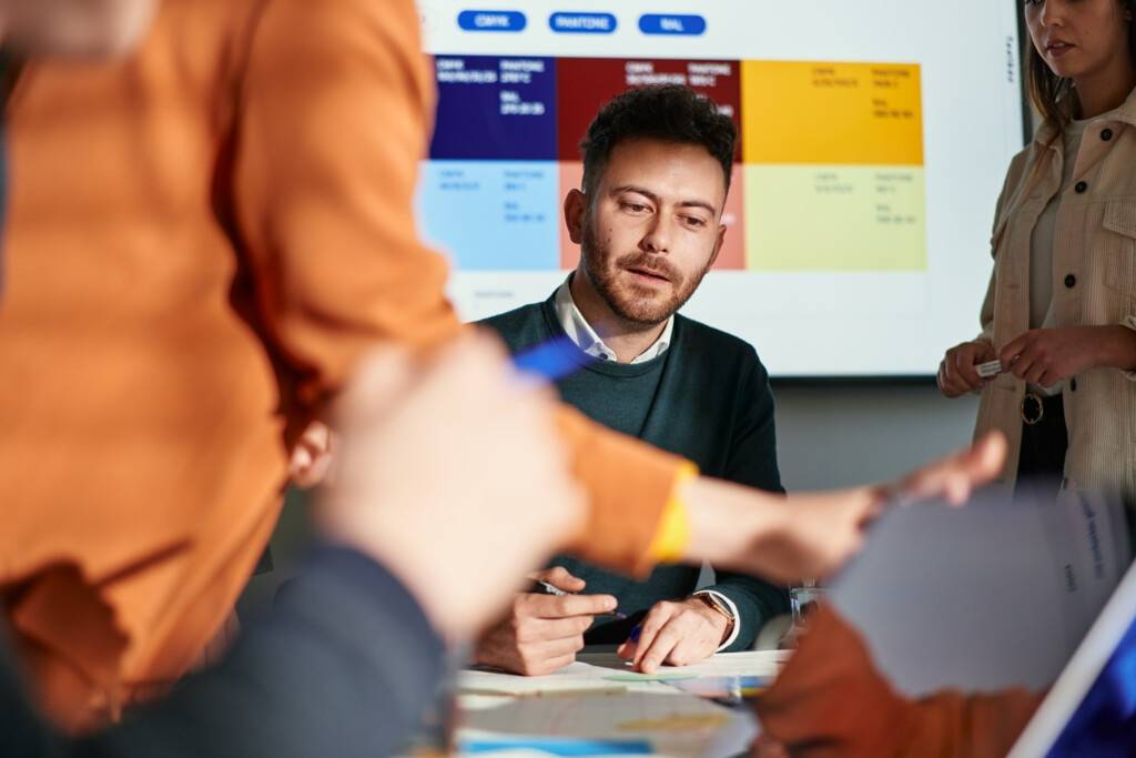 Réunion Brainstorming sur des sujets de Communication