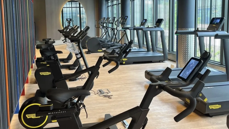 Salle de sport du siège social de Lidl France